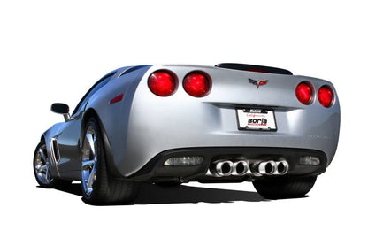 Borla 09-12 Chevy Corvette C6 Coupe/Convertible 6.2L 8cyl Aggressive ATAK - 11812-C-Dub Tech