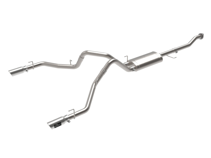 aFe Vulcan Series 3in 304SS Cat-Back w/ Polished Tips 15-20 - 49-33130-P-C-Dub Tech