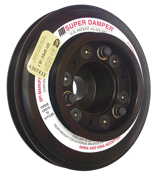 ATI Damper - 7.45in - Alum - (3) 4 Grv - ATI917752-C-Dub Tech