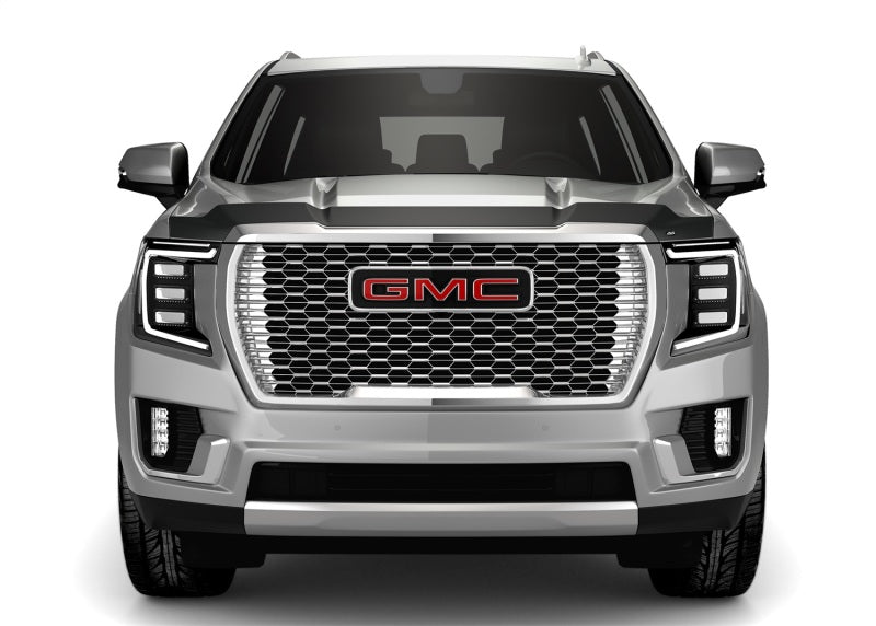 AVS 2021 GMC Yukon Aeroskin Hood Shield - Smoke - 322184-C-Dub Tech