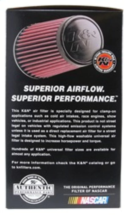 K&N Universal Rubber Filter 4inch FLG / 6inch OD-B / - RE-0870