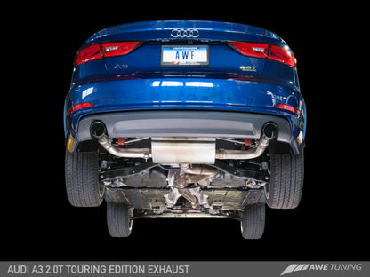 AWE Tuning Audi 8V A3 Touring Edition Exhaust - Dual - 3015-32056-C-Dub Tech