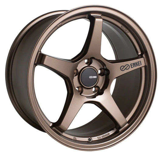 Enkei TS-5 18x9.5 5x114.3 38mm Offset 72.6mm Bore Bronze - 521-895-6538ZP