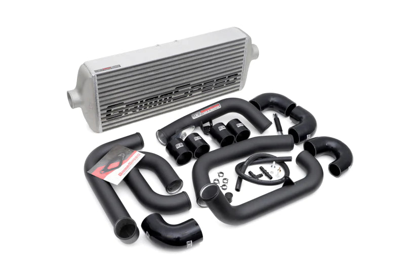 GrimmSpeed 2008-2014 Subaru STI Front Mount Intercooler Kit Raw Core - 090228