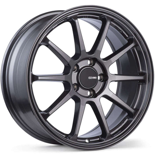 Enkei PX-10 17x7 5x100 45mm Offset 72.6mm Bore Gunmetal Wheel - 536-775-8045GM