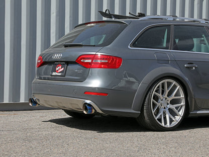 afe MACH Force-Xp 13-16 Audi Allroad L4 SS Axle-Back Exhaust - 49-36437-L-C-Dub Tech