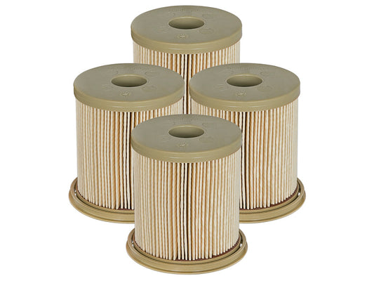 aFe ProGuard D2 Fuel Filters (4 Pack) Dodge Diesel Trucks - 44-FF004-MB