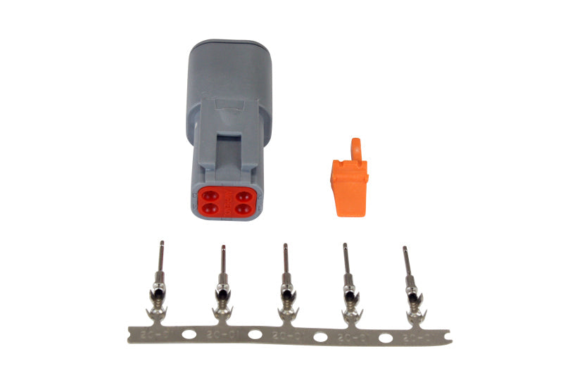 AEM DTM Style 4-Way Receptacle Connector Kit with 5 Male - 35-2625