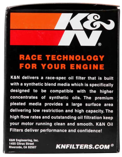 K&N Kawasaki 2.688in OD x 2.781in H Oil Filter - KN-128