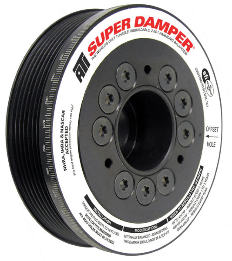 ATI Damper - 5.67in - Alum - 7 Grv - - ATI918523-C-Dub Tech