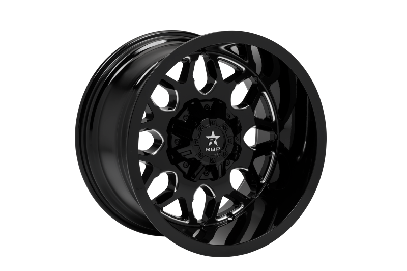 RBP 73R ATOMIC GLOSS BLK MACHINED GROOVES