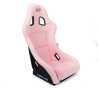 NRG FRP Bucket Seat Prisma Edition w/ Pearlized Back and - FRP-303PK-PRISMA