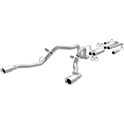 MagnaFlow SYS Cat-Back w/Dual 3in Black Tips - 2017 Ford F-150 Raptor 3.5L
