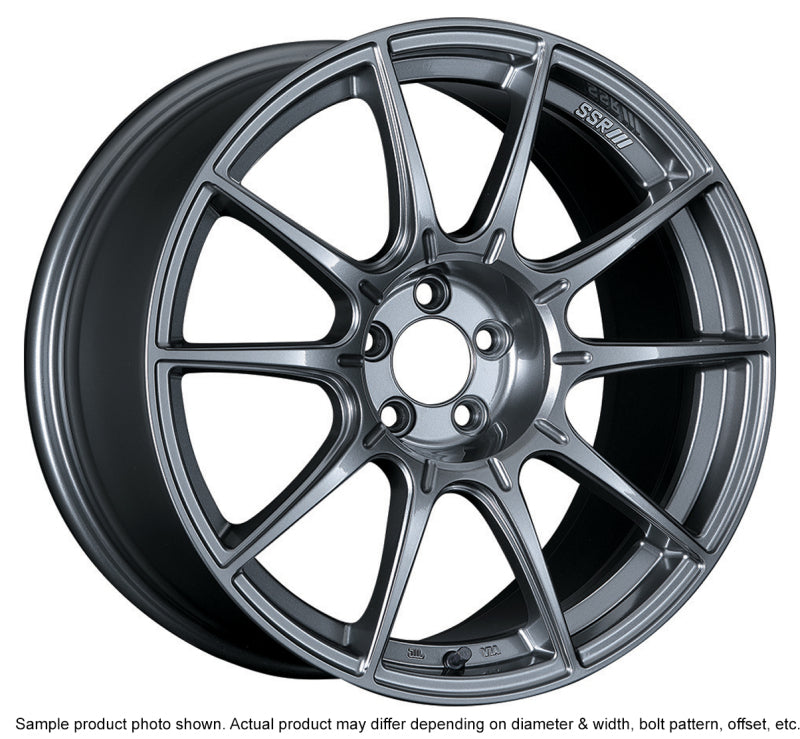 SSR GTX01 19x10.5 5x114.3 22mm Offset Dark Silver Wheel Evo - XA19105+2205GDK