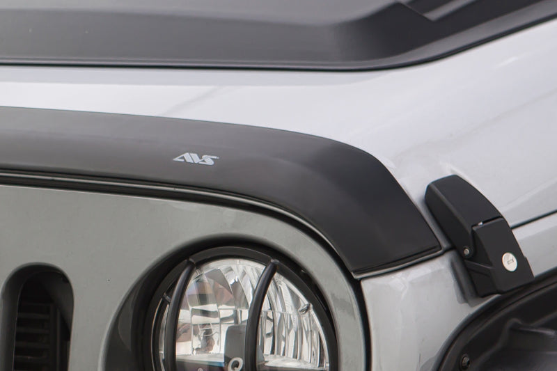 AVS 2018+ Jeep Wrangler (JL) 2dr/4dr Aeroskin Low Profile Acrylic - 322156-C-Dub Tech
