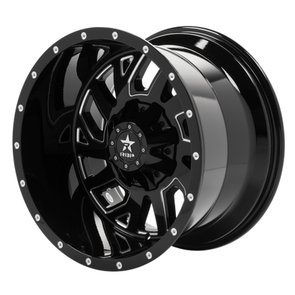 RBP 65R GLOCK GLOSS BLACK MACHINED GROOVES