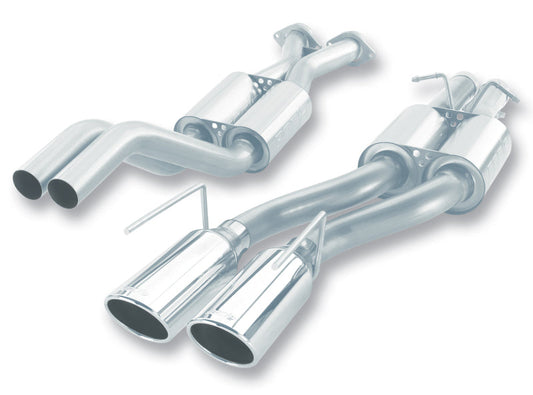 Borla 06-09 Jeep Grand Cherokee SRT8 S-Type Catback Exhaust - 140245-C-Dub Tech