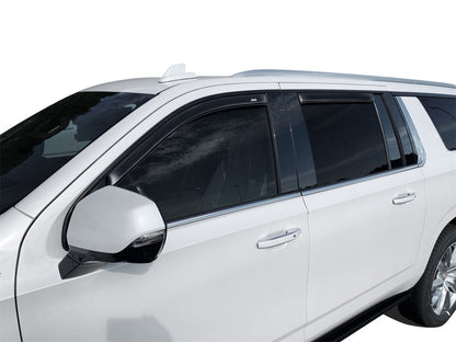 AVS 2021 GM Tahoe/Yukon/Escalade Ventvisor In-Channel Window Deflectors 4pc - - 194706-C-Dub Tech