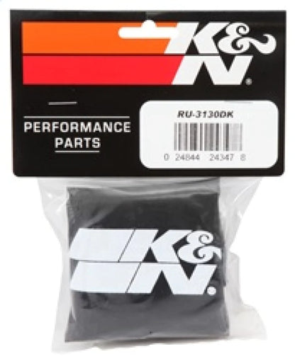 K&N Air Filter Wrap Black RU-3130 - RU-3130DK