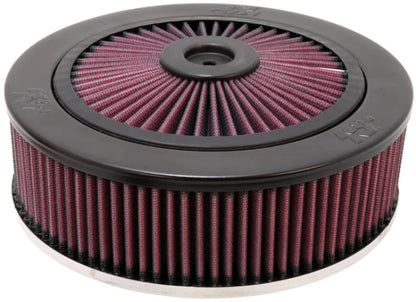 K&N X-Stream Top Filter - Red - Size 9in - - 66-3150