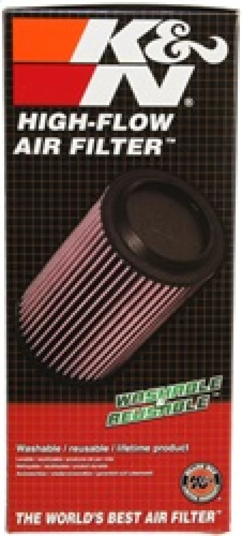 K&N 05-06 Porsche Boxster 2.7L-F6/3.2L-F6 Drop In Air Filter - E-2295