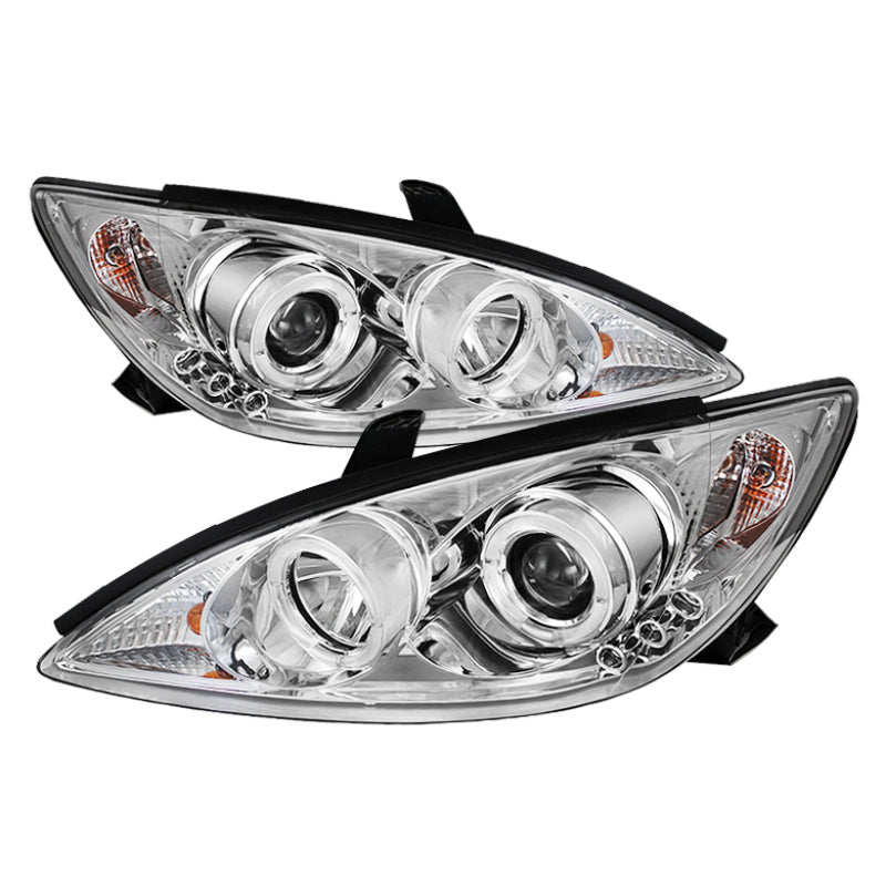 Spyder Toyota Camry 02-06 Projector Headlights LED Halo LED Chrome - 5064318