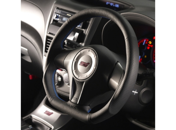 DAMD D-Shaped Leather Steering Wheel | Multiple Subaru Fitments (SS358-DL)