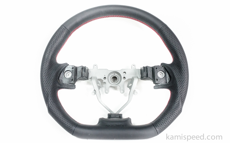 DAMD D-Shaped Leather Steering Wheel | Multiple Subaru Fitments (SS358-DL)