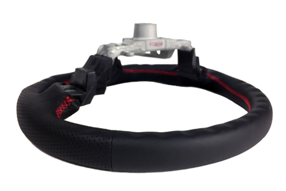 DAMD D-Shaped Leather Steering Wheel | Multiple Subaru Fitments (SS358-DL)