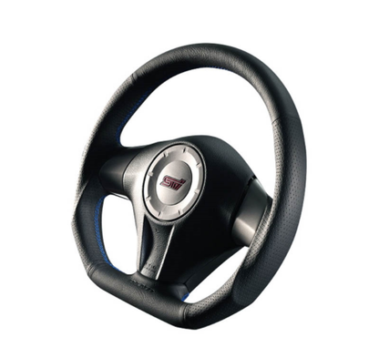 DAMD D-Shaped Leather Steering Wheel | Multiple Subaru Fitments (SS358-DF)