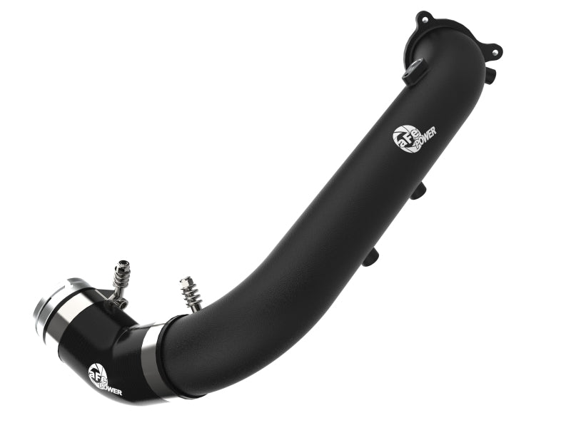 aFe BladeRunner Black 2-3/4in Aluminum Charge Pipe 2021 Toyota Supra - 46-20488-B-C-Dub Tech