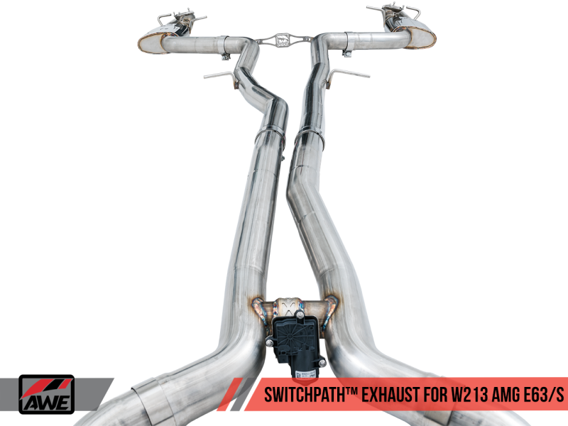 AWE Tuning Mercedes-Benz W213 AMG E63/S Sedan/Wagon SwitchPath Exhaust System - 3025-31044-C-Dub Tech