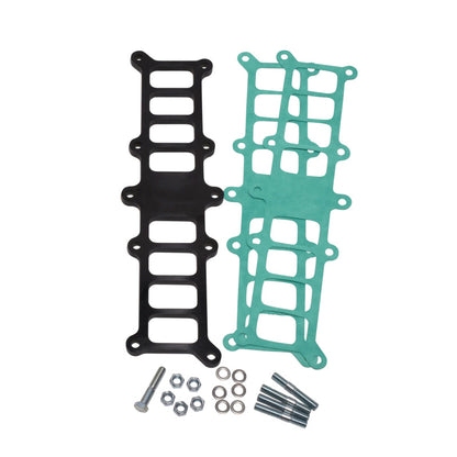 BBK 86-95 Mustang 5.0 Phenolic Manifold Spacer Kit Edlebrock Performer - 1520-C-Dub Tech