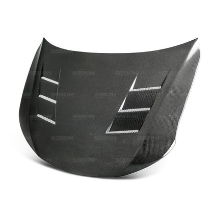 Seibon 2014 Scion TC OEM Carbon Fiber Hood - TS - HD14SCNTC-TS