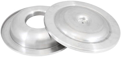 K&N 14in Spun Aluminum Top & Bottom Plate - 85-6851