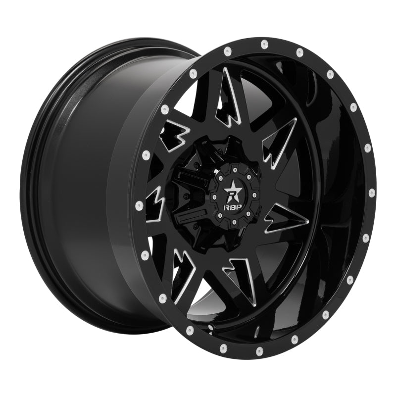 RBP 71R AVENGER GLOSS BLK W/MACHINED GROOVES