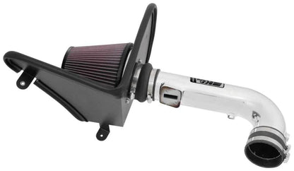 K&N 16-17 Chevy Camaro 3.6L Silver Typhoon Short Ram Intake - 69-4535TP