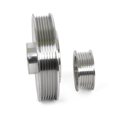 BBK 02-04 Mustang 4.6 GT Underdrive Pulley Kit - Lightweight - 1559-C-Dub Tech