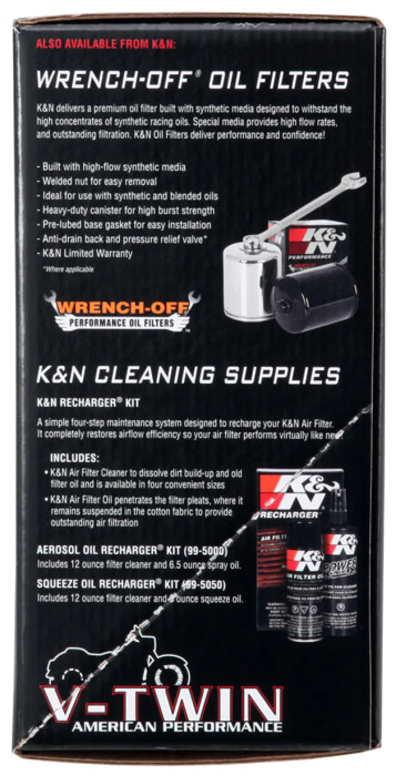 K&N 01-14 Harley Davidson Softail/DYNA FL Performance Intake Kit - 57-1125P