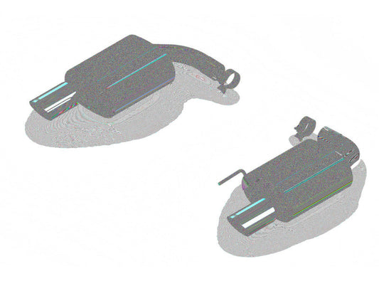 Borla Atak S Rear Section 15-17 Ford Mustang GT 5.0L - 11895