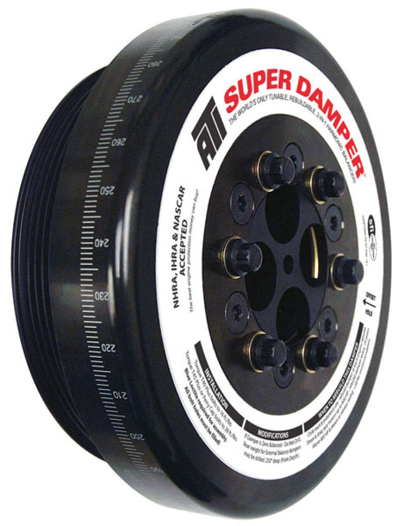 ATI Damper - 8.074in - Steel - 8 Grv - - ATI917365-C-Dub Tech