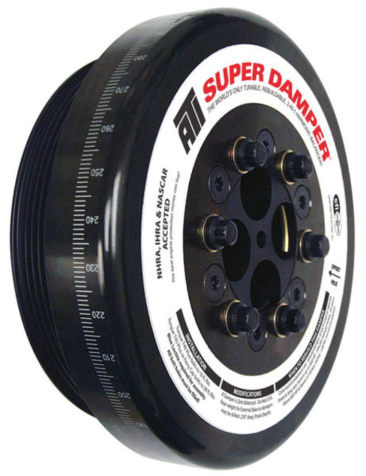 ATI Damper - 8.074in - Steel - 8 Grv - - ATI917365-C-Dub Tech