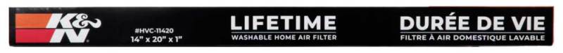 K&N HVAC Filter - 14 x 20 x 1 - HVC-11420
