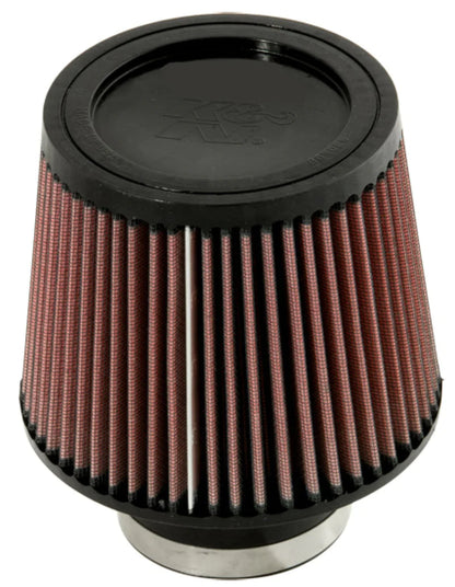 K&N Universal Rubber Filter-Round Tapered 3in Flange ID x 6in - RU-5176