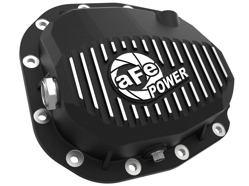 aFe Rear Differential Cover (Black Machined; Pro Series); 15-19 Ford - 46-71181B-C-Dub Tech