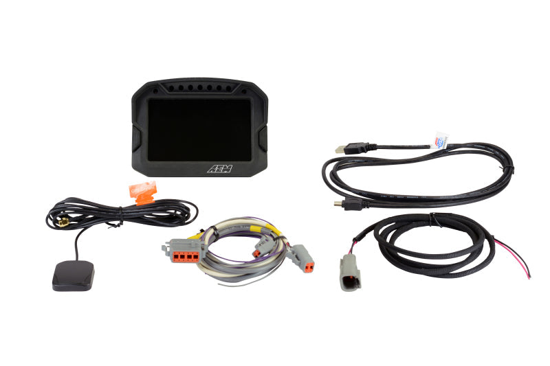 AEM CD-5G Carbon Digital Dash Display w/ Interal 10Hz GPS - 30-5602-C-Dub Tech