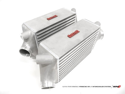 AMS Performance 13-15 Porsche 911 Turbo/Turbo S (991.1) Alpha Intercooler - ALP.23.09.0001-1