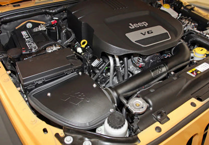 K&N 71 Series Performance Intake Kit for 12-18 Jeep Wrangler - 71-1566