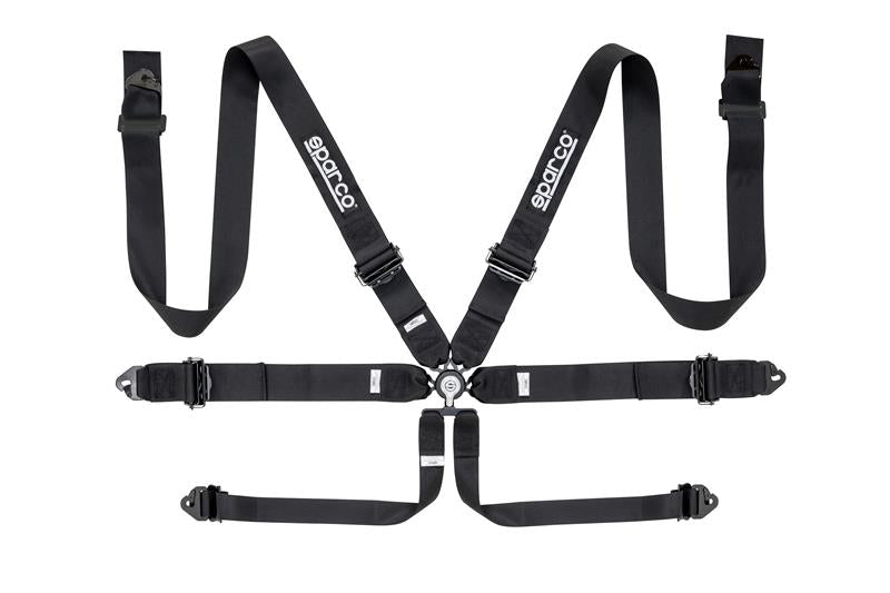 Sparco Belt 6pt 3in Steel Blue - 04818RACAZ