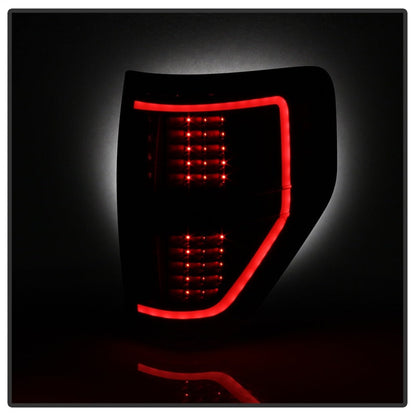 xTune 09-14 Ford F-150 Light Bar LED Tail Lights - - 9042195